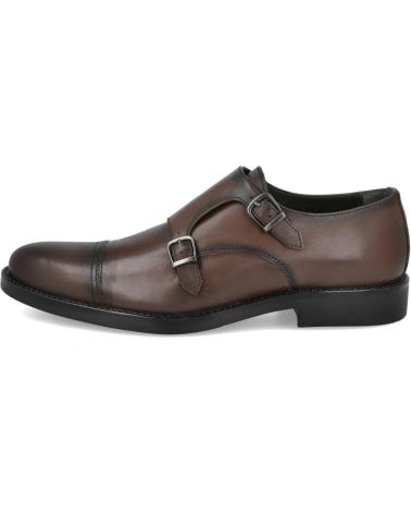 L&R SHOES ZAPATOS DE VESTIR MONK STRAP PARA HOMBRE MARRÓN MARRóN