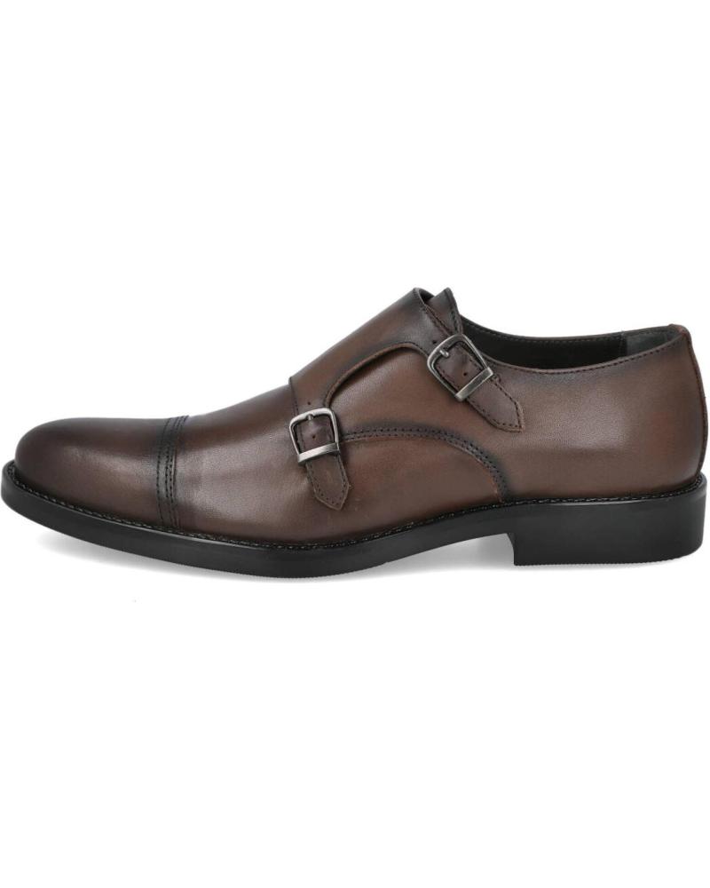L&R SHOES ZAPATOS DE VESTIR MONK STRAP PARA HOMBRE MARRÓN MARRóN