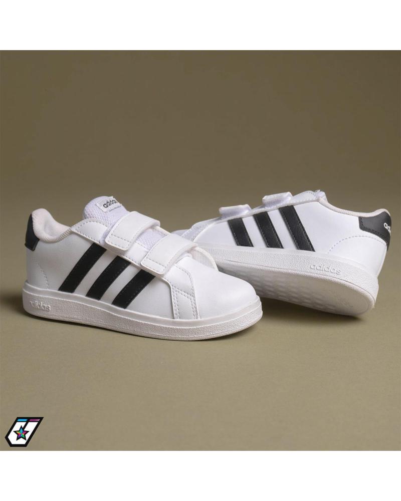 Adidas Zapatillas Blancas Con Velcro NiÃ±a Velcro Zapatillas