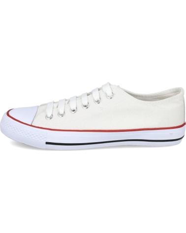 BASKETS TOILE BLANCHES L&R SHOES BLANCO