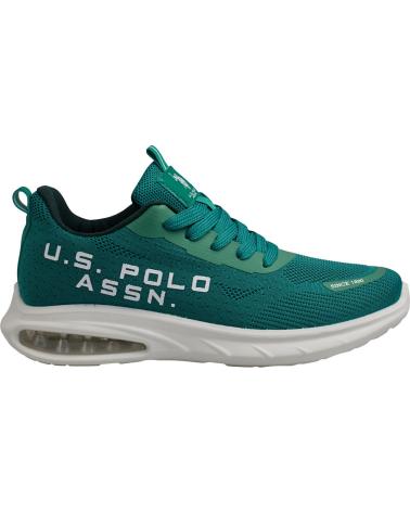 U.S. POLO ASSN. ZAPATILLAS DEPORTIVAS ACTIVE0014T1 PARA HOMBRE VERDE