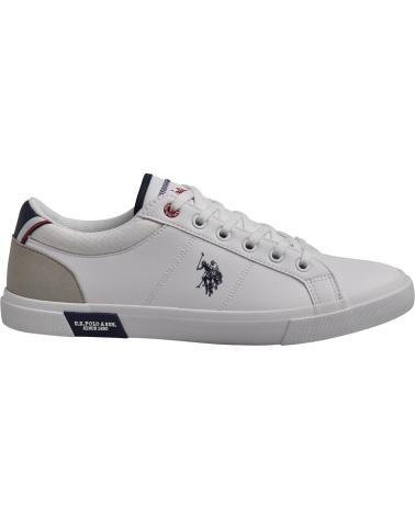 U.S. POLO ASSN. BASTER0015YH2 WHITE SNEAKERS BLANCO
