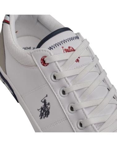 U.S. POLO ASSN. BASTER0015YH2 WHITE SNEAKERS BLANCO