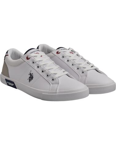 U.S. POLO ASSN. BASTER0015YH2 WHITE SNEAKERS BLANCO