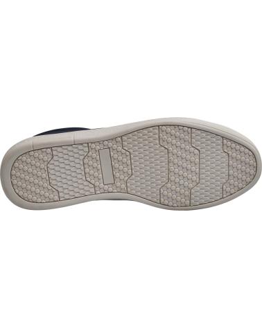 U.S. POLO ASSN. HUMMER0014L1 NAVY BLUE LEATHER SHOES AZUL MARINO