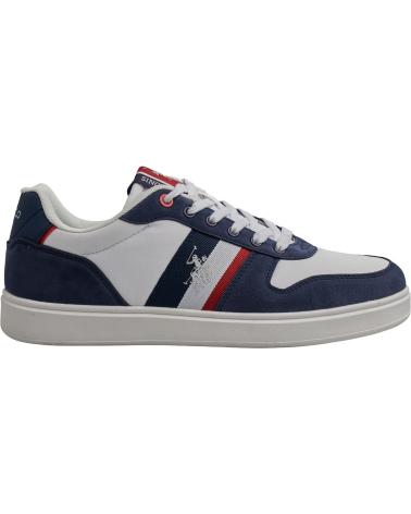 ZAPATILLAS DEPORTIVAS U.S. POLO ASSN. ROKKO0034HT2 AZUL Y BLANCO AZUL-BLANCO