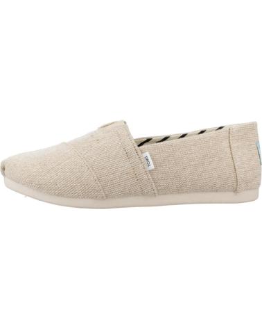 TOMS ALPARGATAS HOMBRE MODELO 10018736T COLOR BEIS NATURAL