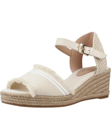 TOMMY HILFIGER EILEEN KEILSANDALEN BEIGE ACJ
