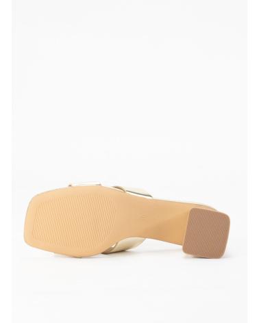 SANDALO CON TACCO KESLEM ORO ORO