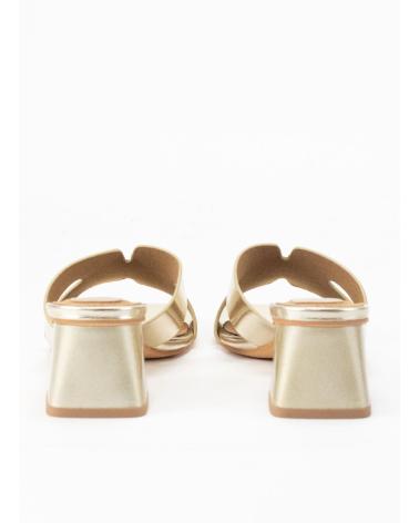 SANDALO CON TACCO KESLEM ORO ORO