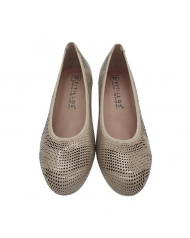 Zapatos de Mujer PITILLOS ZAPATO VARIOS 6041 BEIGE