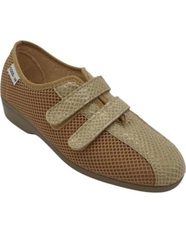 Schuhe COSDAM  für Damen ALPARGATAS VELCRO VARIOS 23545  BEIGE