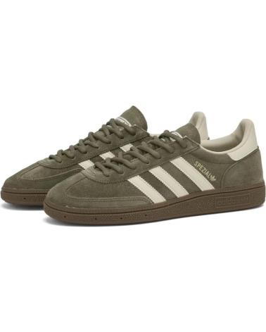 ADIDAS HANDBALL SPEZIAL JR2121 VERT OLIVE ET DÉTAILS CRÈME SAGE GREEN