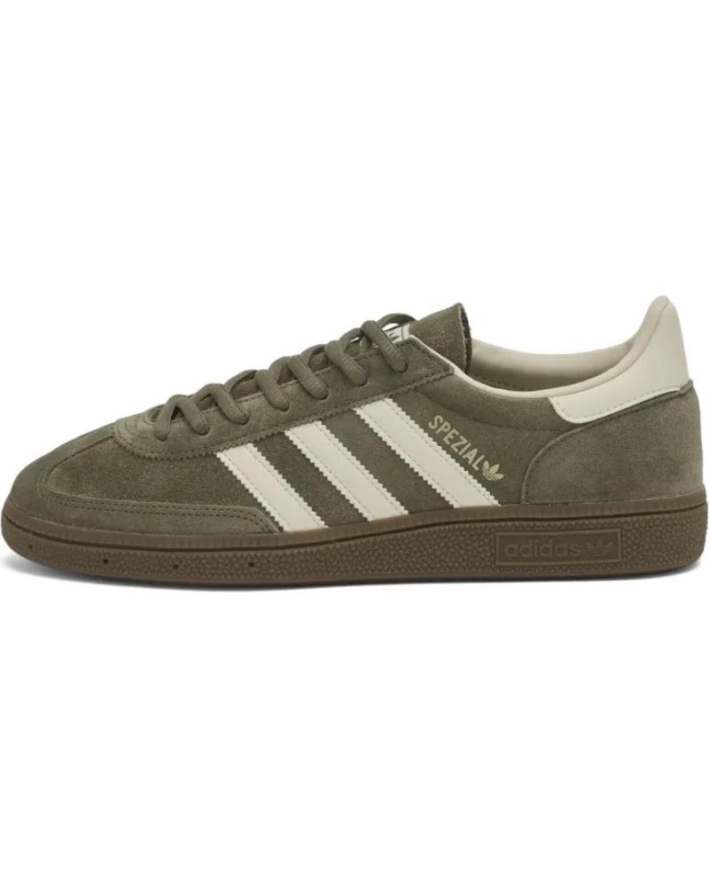 ADIDAS HANDBALL SPEZIAL JR2121 VERT OLIVE ET DÉTAILS CRÈME SAGE GREEN