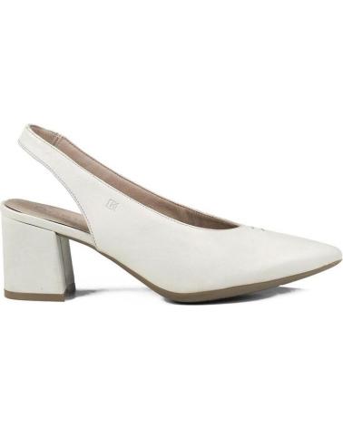 Chaussures DORKING  pour Femme ZAPATO SALON VARIOS D7806-SA  BLANCO