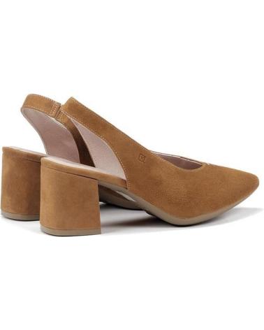 Chaussures DORKING  pour Femme ZAPATO SALON VARIOS D7806-AC  BEIGE
