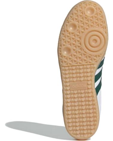 ADIDAS SAMBA OG JS3831 - ZAPATILLAS BLANCAS Y VERDES CLOUD COLLEGIATE GREEN GUM WHITE