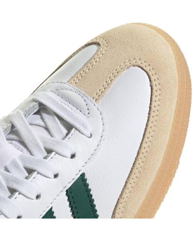 ADIDAS SAMBA OG JS3831 - ZAPATILLAS BLANCAS Y VERDES CLOUD COLLEGIATE GREEN GUM WHITE