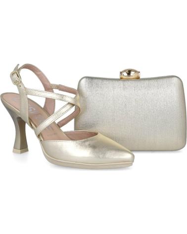 DESIREÉ DESIREE SAMI5 ZAPATOS DE TACON TOTAL FLEX COMFORT ORO