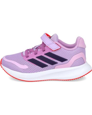 ZAPATILLAS DE RUNNING ADIDAS VIOLETA CON CIERRE DE VELCRO VIOLETA