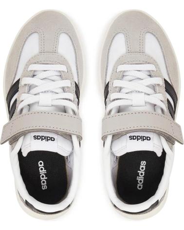 ADIDAS SCARPE CASUAL BIANCHE PER BAMBINO BLANCO