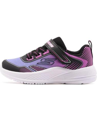 SKECHERS DYNAMIC FLASH VIOLA/NERO - SCARPE CASUAL GRIS