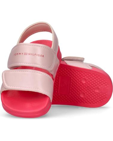 SANDALI VELCRO ROSA TOMMY HILFIGER - MODELLO T1A2-33811-1829302 ROSA