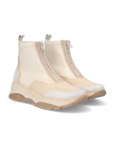 Botines De Mujer HISPANITAS BOTIN CREMALLERA  C008NIEVE