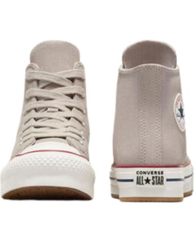 CONVERSE CHUCK TAYLOR ALL STAR A12469C - TÊNIS CANO ALTO DE CAMURÇA BEGE BEIGE