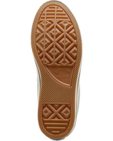 CONVERSE CHUCK TAYLOR ALL STAR A12469C - TÊNIS CANO ALTO DE CAMURÇA BEGE BEIGE