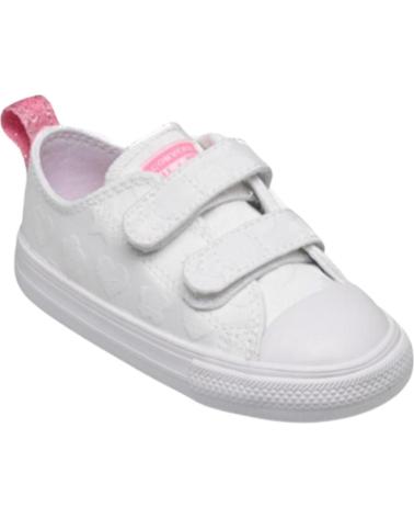 CONVERSE ALL STAR EASY ON A06329C SCARPE VELCRO BIANCHE BLANCO