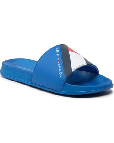 TOMMY HILFIGER BADESCHLAPPEN T3B0322731172801 KÖNIGSBLAU ROYAL