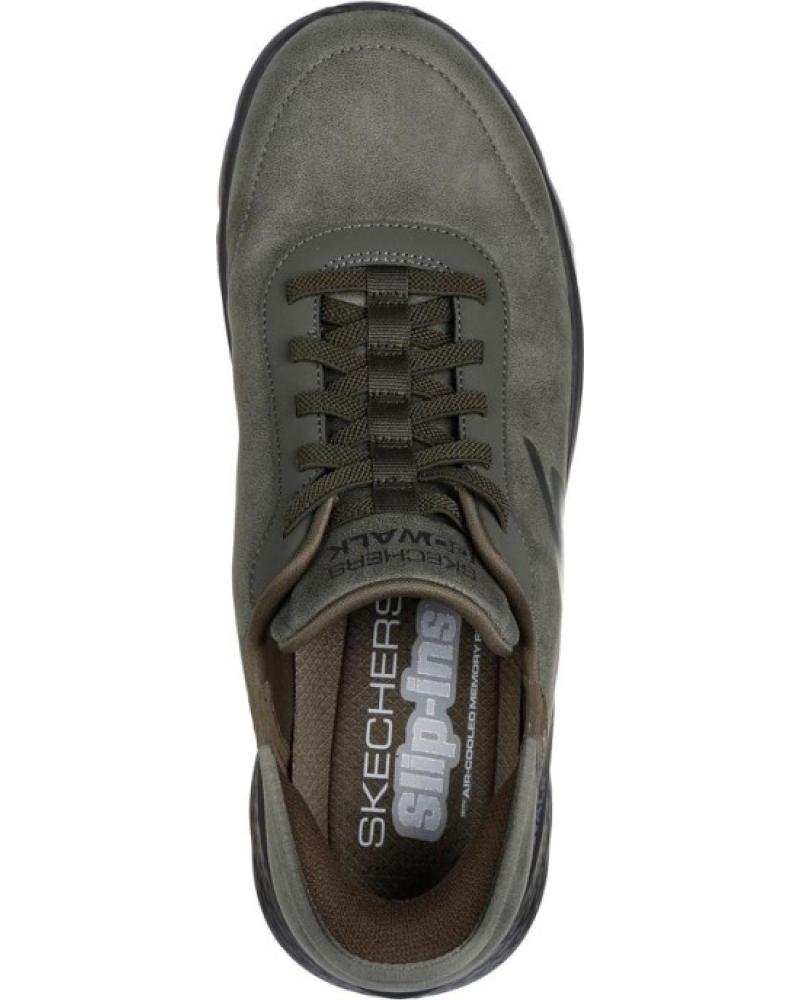 Zapato Skechers Go Walk Hombre Verdes Zapatillas Deporte De Hombre