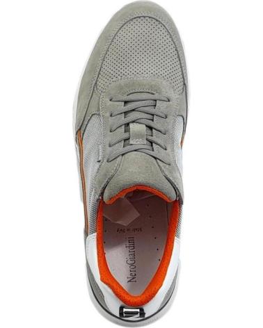 NERO GIARDINI HERREN FREIZEITSCHUHE E101990U-106 GRAU VARIOS COLORES