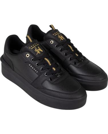 CRUYFF ENDORSED TENNIS MEN'S BLACK CASUAL SNEAKERS CC253040 NEGRO