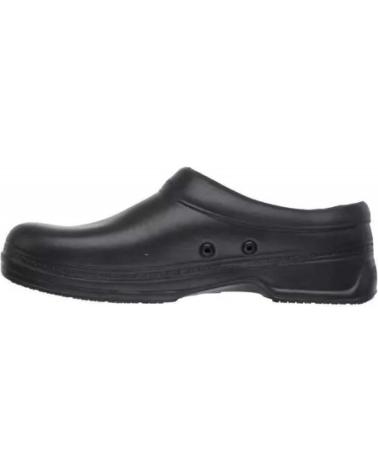 SKECHERS NON-SLIP WORK CLOGS FOR MEN BLACK NEGRO