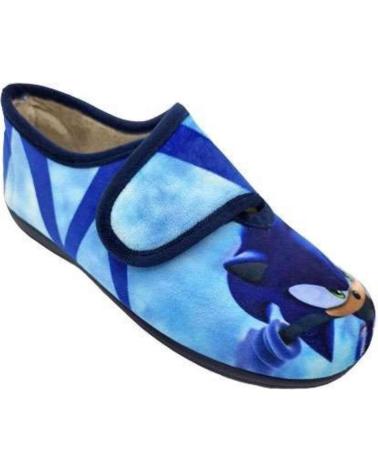 CHAUSSONS JIMMY LION BLEUS POUR HOMME AZUL