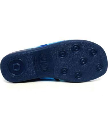 CHAUSSONS JIMMY LION BLEUS POUR HOMME AZUL