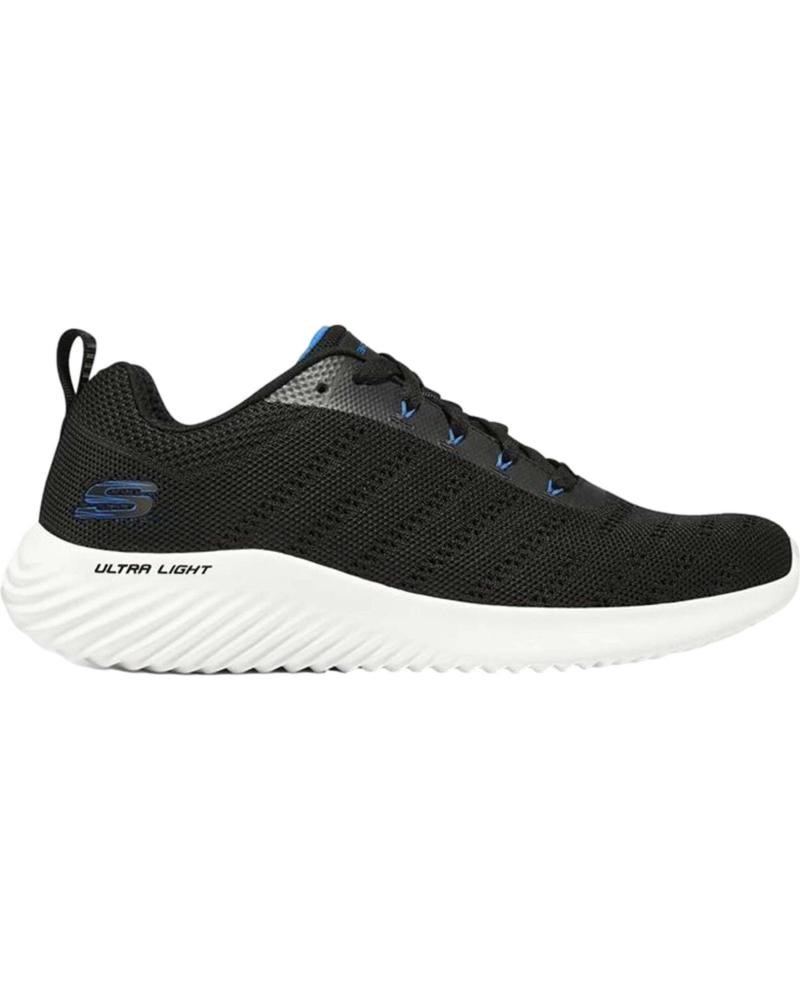 SKECHERS BOUNDER-F 232375 ZAPATILLAS DEPORTIVAS HOMBRE NEGRO