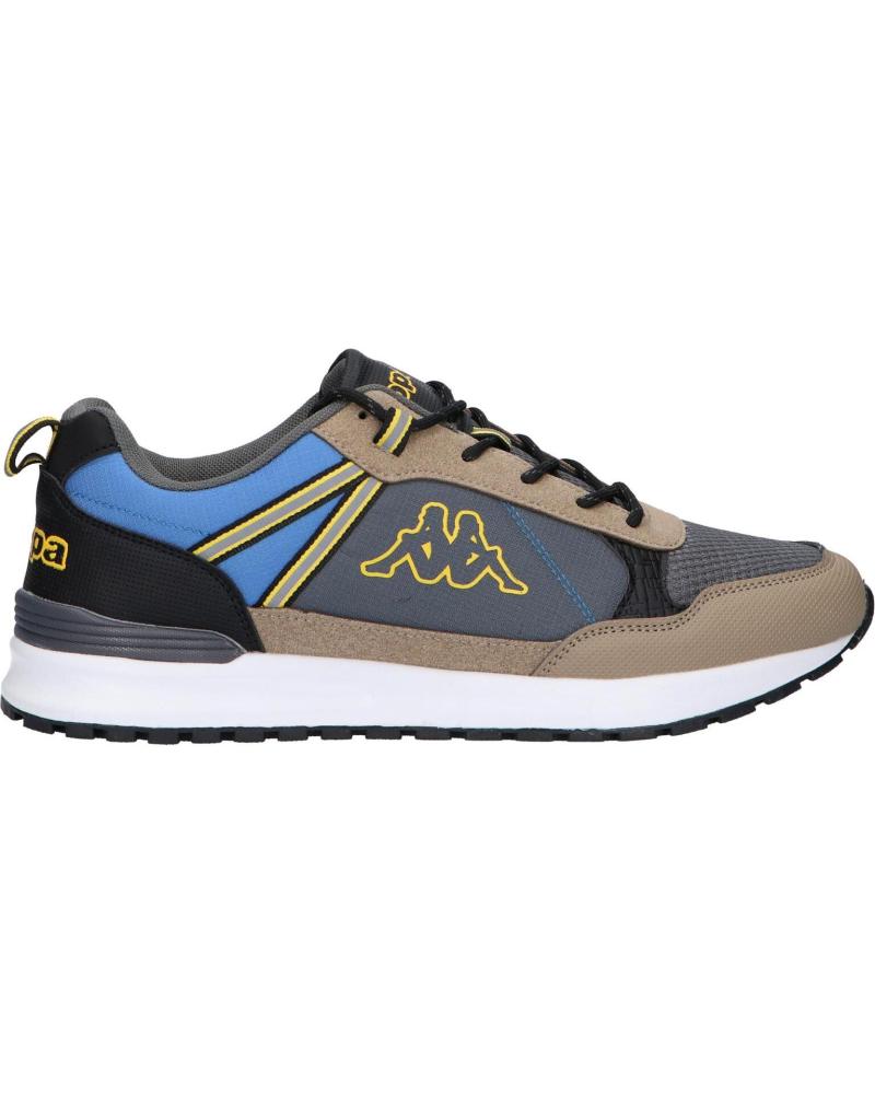 Man Zapatillas deporte KAPPA 331C8FW ANTOR A6S GREY DK-BROWN LT-YELLOW