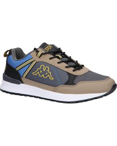 Man Zapatillas deporte KAPPA 331C8FW ANTOR A6S GREY DK-BROWN LT-YELLOW