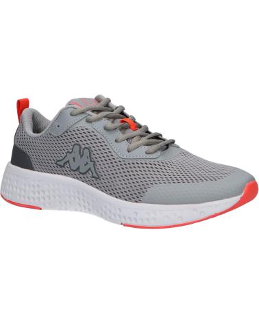 Man sports shoes KAPPA 321H1FW BERKAT  A3C 2 GREY-ORANGE-BLACK