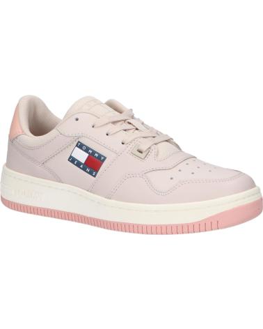Zapatillas deporte de Mujer TOMMY HILFIGER EN0EN01723 RETRO BASKET ACE STONY BEIGE
