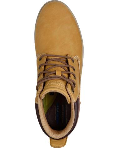 SKECHERS MEN'S YELLOW/HONEY CASUAL HIKING BOOTS AMARILLO