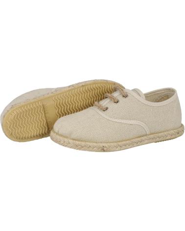 ZAPATOS L&R SHOES BEIGE CON CORDONES BEIG