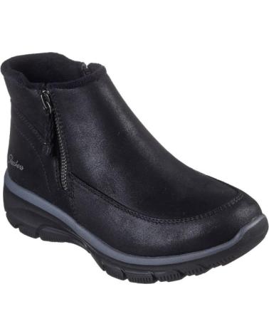 BOTINES SKECHERS RELAXED FIT EASY GOING NEGROS NEGRO
