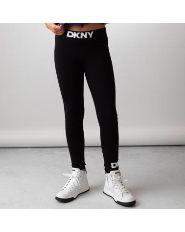 DKNY SNEAKERS SPORTIVE STIVALETTO IN PELLE BIANCHE - MODELLO D6090410P BLANCO