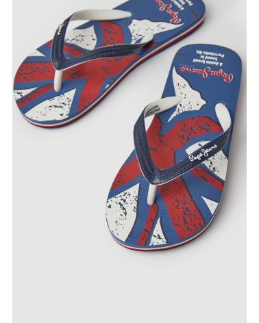 PEPE JEANS PEPE JEANS BEACH FLAG PBS70059595 - CHANCLAS FLIP-FLOP ES PARA NIÑO AZUL