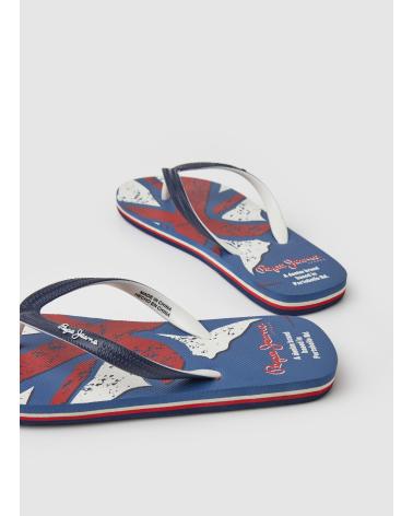 PEPE JEANS PEPE JEANS BEACH FLAG PBS70059595 - CHANCLAS FLIP-FLOP ES PARA NIÑO AZUL