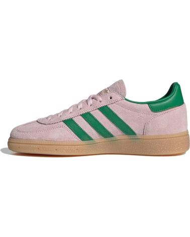 ADIDAS HANDBALL SPEZIAL JR7347 ROSE CLAIR VERT OR MÉTALLIQUE LIGHT PINK